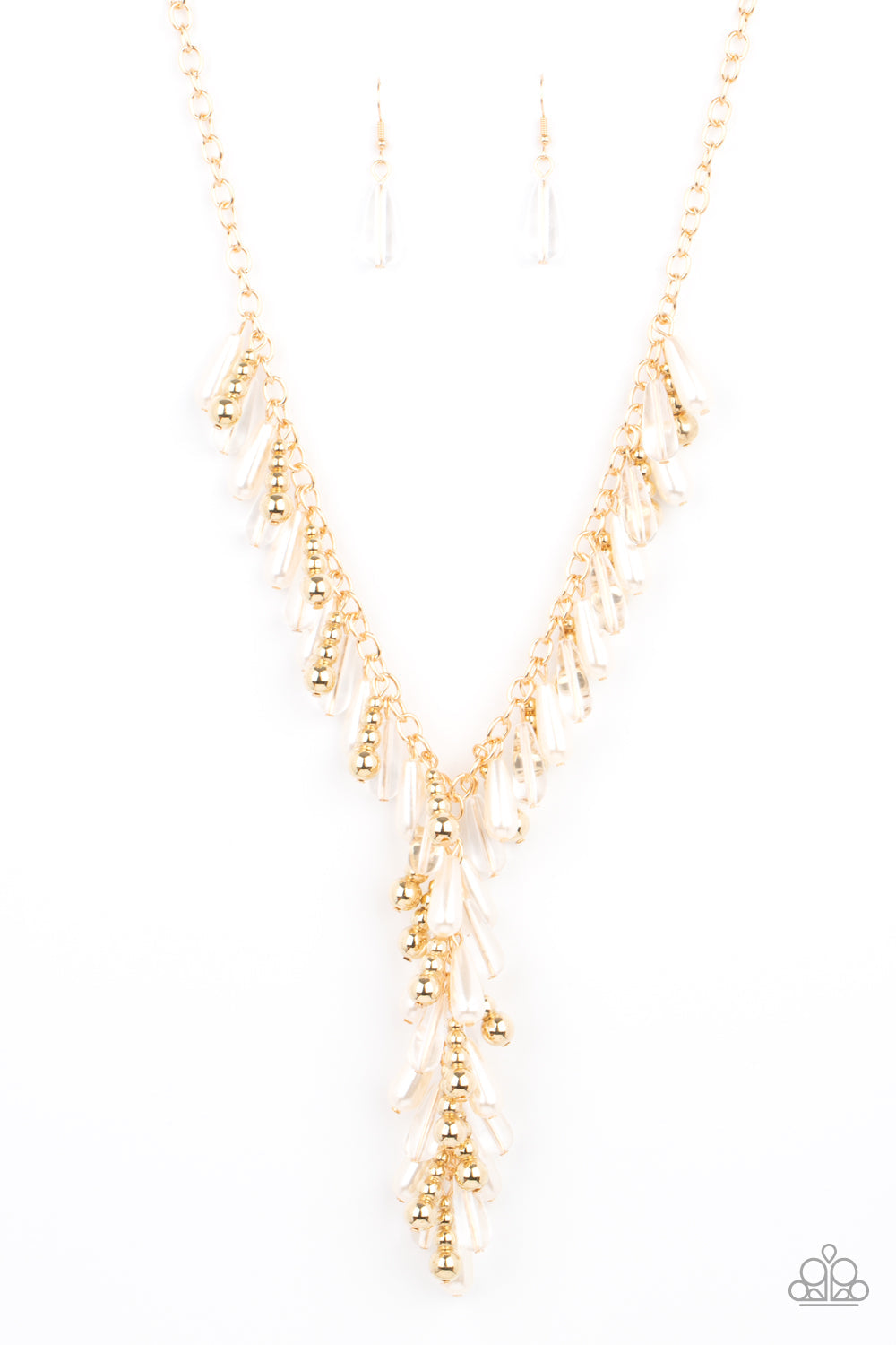 Paparazzi Dripping With DIVA-ttitude - Gold Necklace - Pusher P