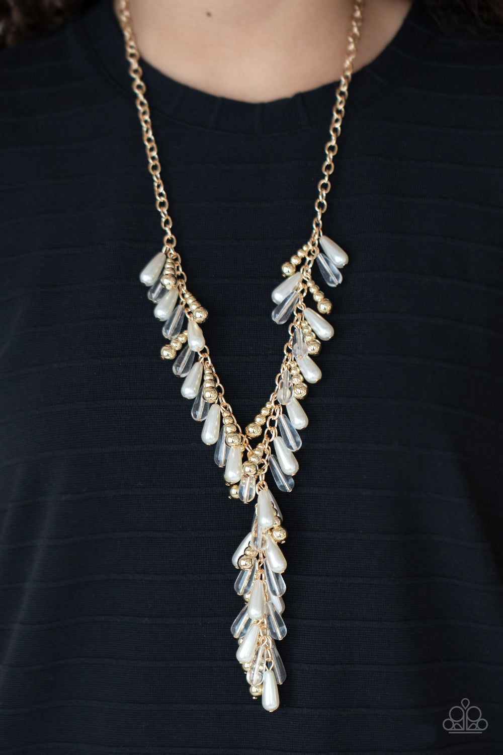 Paparazzi Dripping With DIVA-ttitude - Gold Necklace - Pusher P