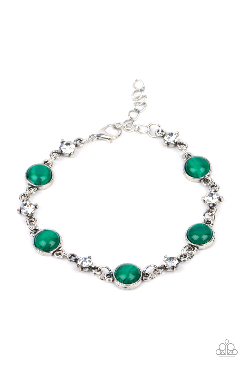 Paparazzi Use Your ILLUMINATION - Green Bracelet - Pusher P