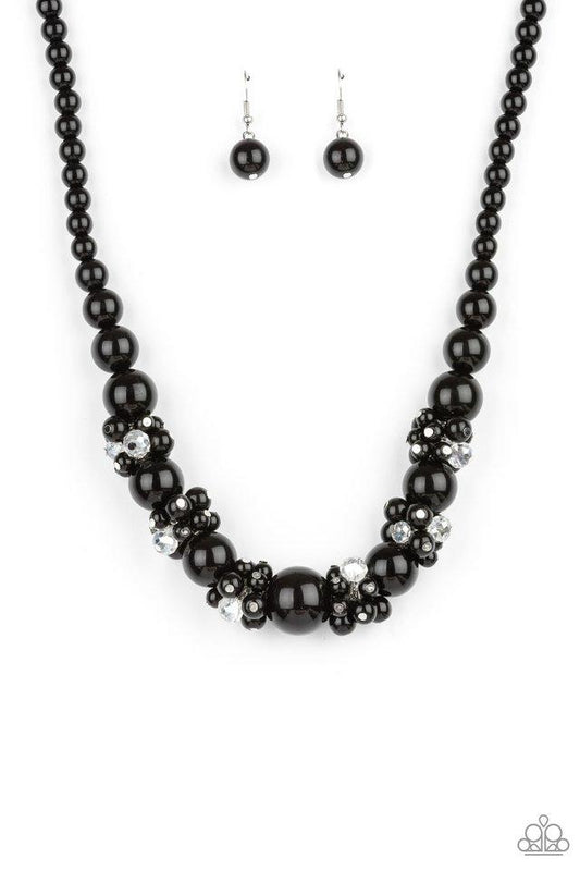 Paparazzi All Dolled UPSCALE - Black Necklace - Pusher P