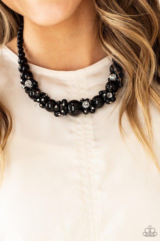 Paparazzi All Dolled UPSCALE - Black Necklace - Pusher P
