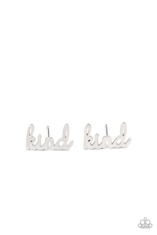 Paparazzi Starlet Shimmer Inspirational Frame Earrings - Pusher P