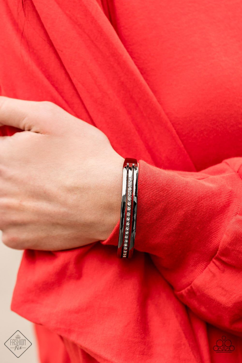 Paparazzi Fairytale A Point Of Pride - Black Fashion Fix Bracelet - Pusher P