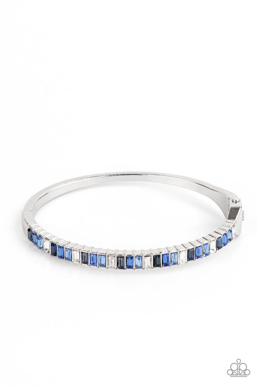 Paparazzi Toast to Twinkle - Blue Bracelet - Pusher P