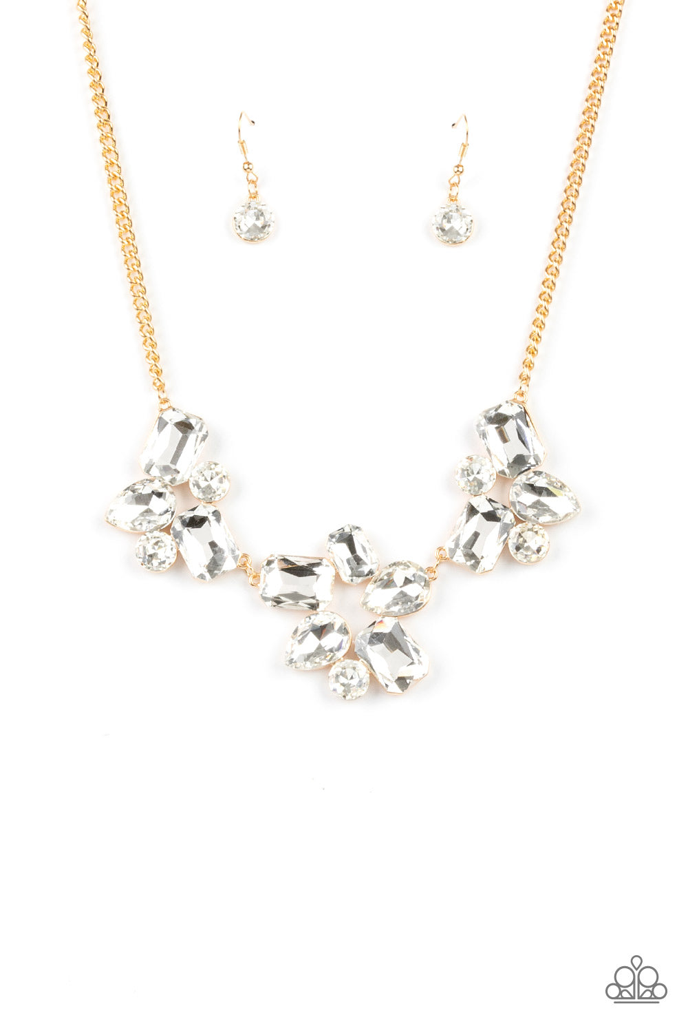 Paparazzi Galactic Goddess - Gold Necklace - Pusher P