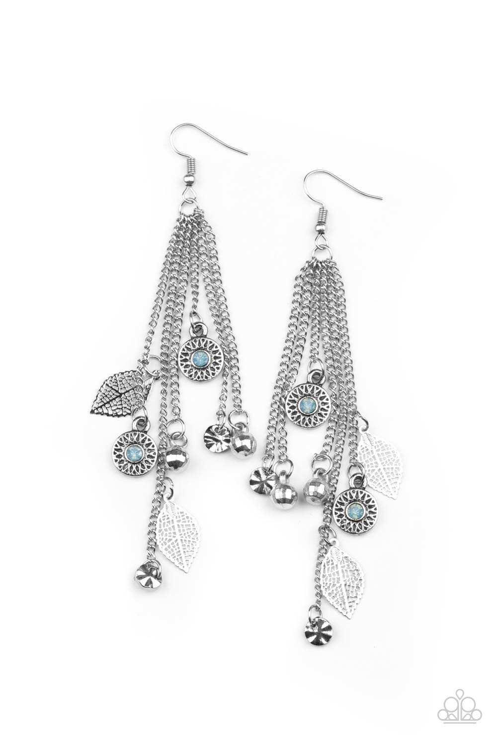 Paparazzi A Natural Charmer - Blue Earrings - Pusher P