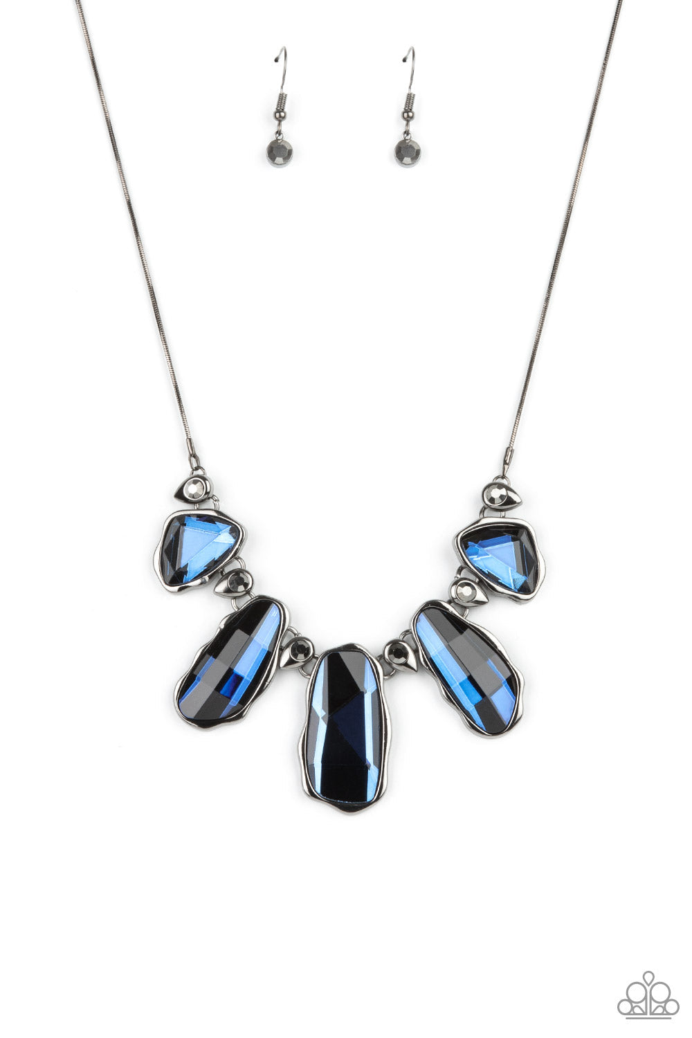 Paparazzi Cosmic Cocktail - Blue Necklace - Pusher P