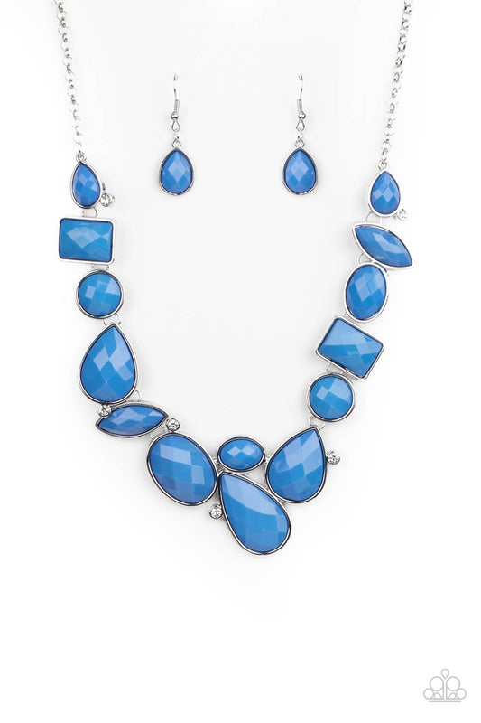 Paparazzi Mystical Mirage - Blue Necklace