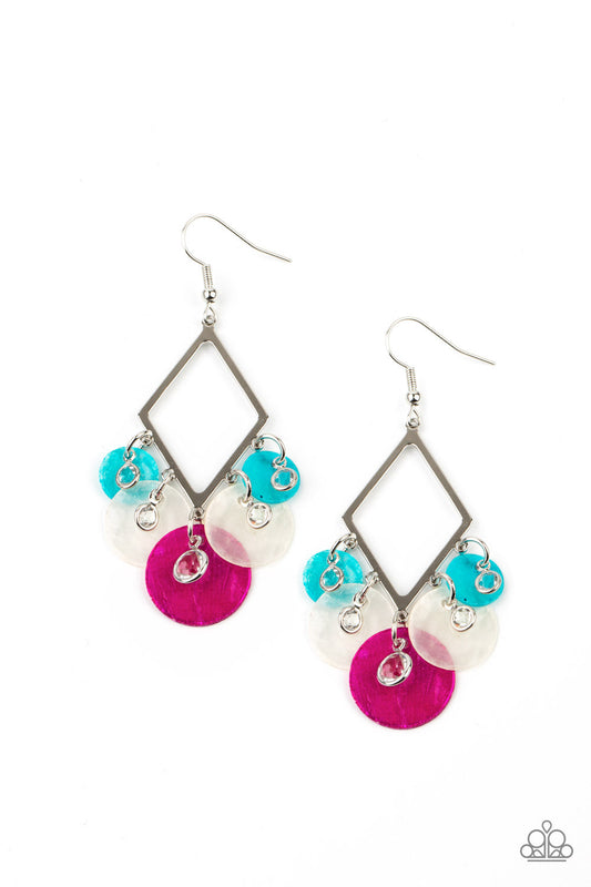 Paparazzi Pomp And Circumstance - Multi Earrings - Pusher P