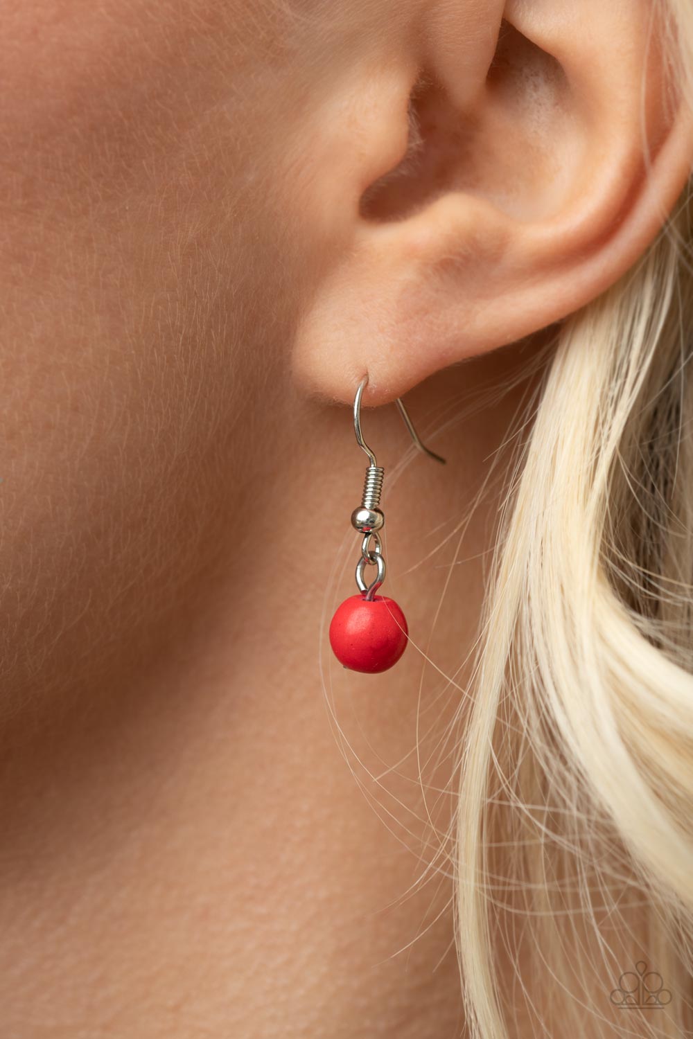 Paparazzi Geographically Gorgeous - Red Necklace - Pusher P