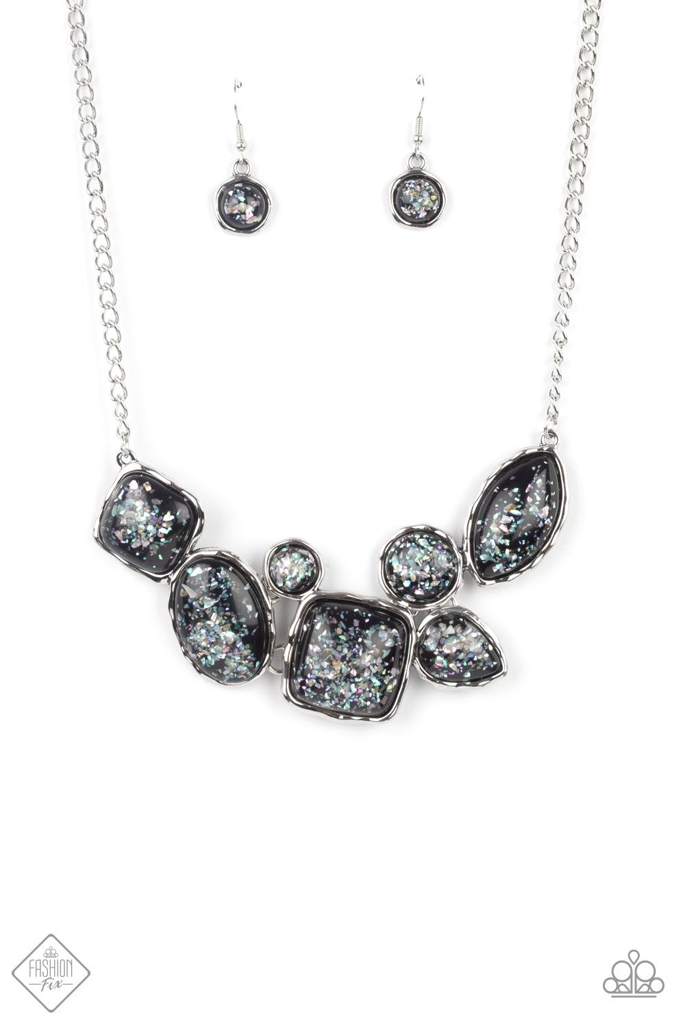 Paparazzi So Jelly - Black Fashion Fix Necklace - Pusher P