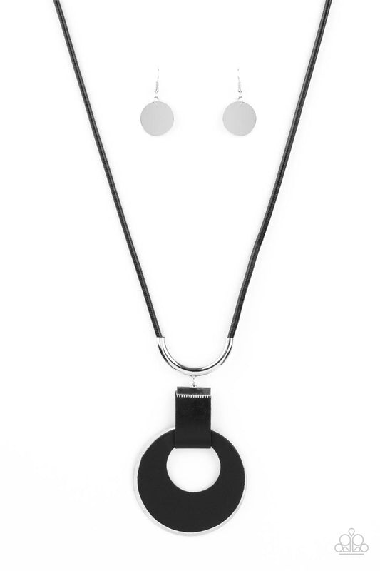 Paparazzi Luxe Crush - Black Necklace - Pusher P