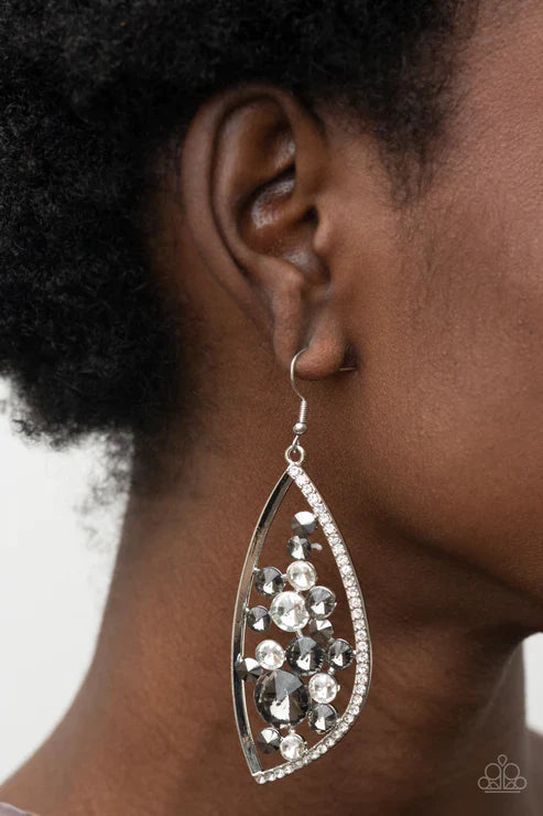 Sweetly Effervescent - Silver Earrings