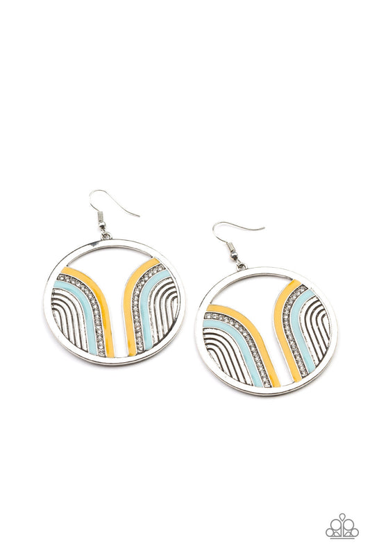 Paparazzi Delightfully Deco - Multi Earrings - Pusher P