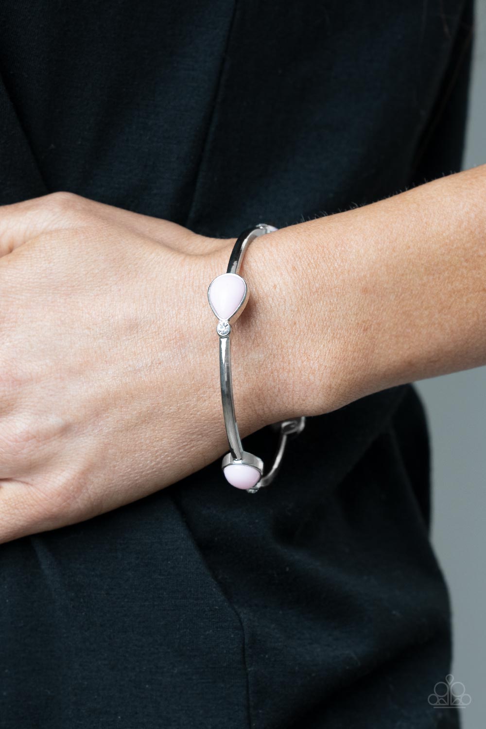 Paparazzi Dewdrop Dancing - Pink Bracelet - Pusher P