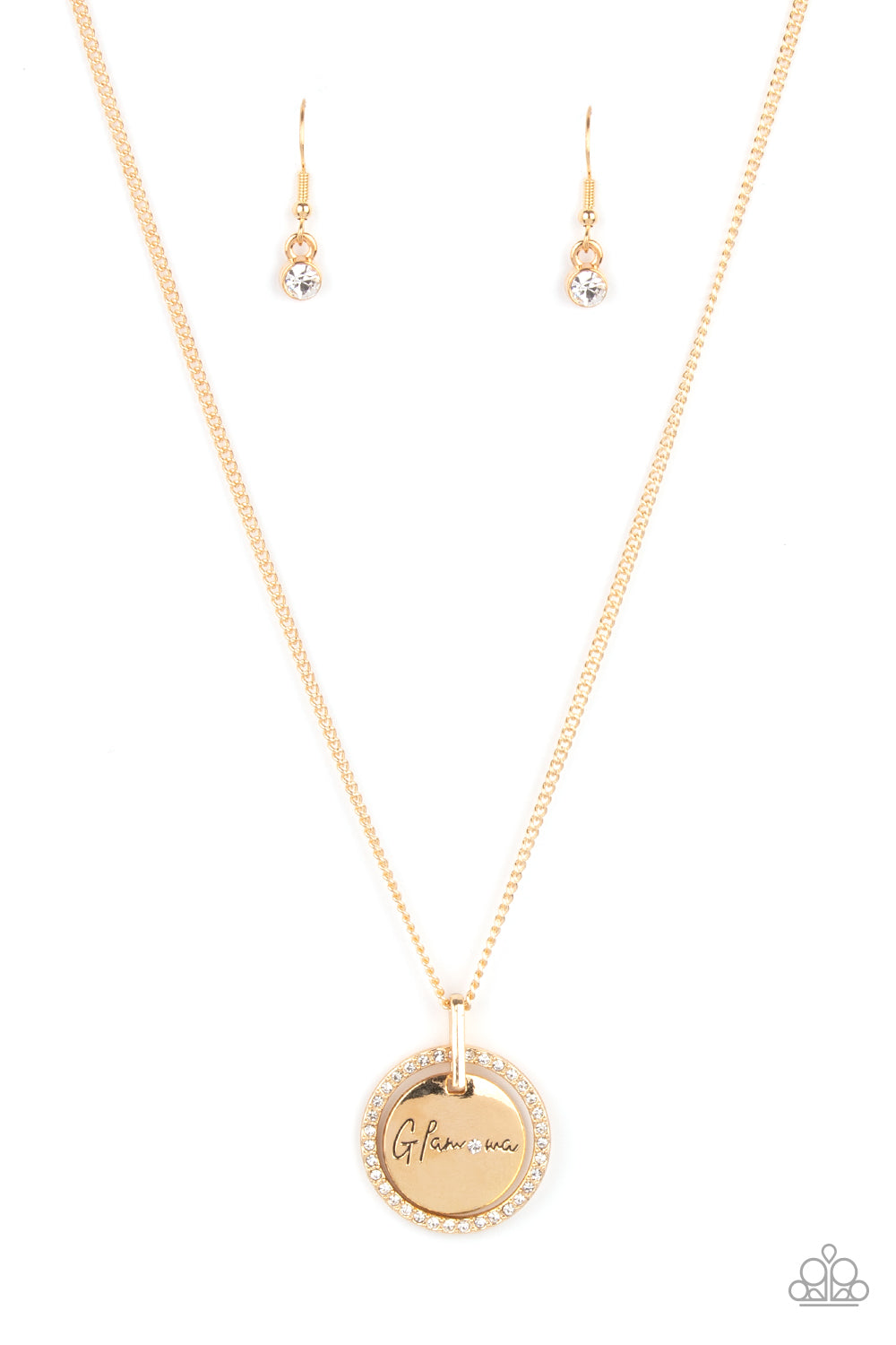 Paparazzi Glam-ma Glamorous - Gold Necklace - Pusher P