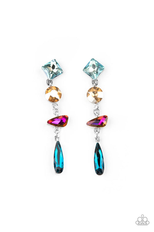 Paparazzi Rock Candy Elegance Multi Earrings Pusher P