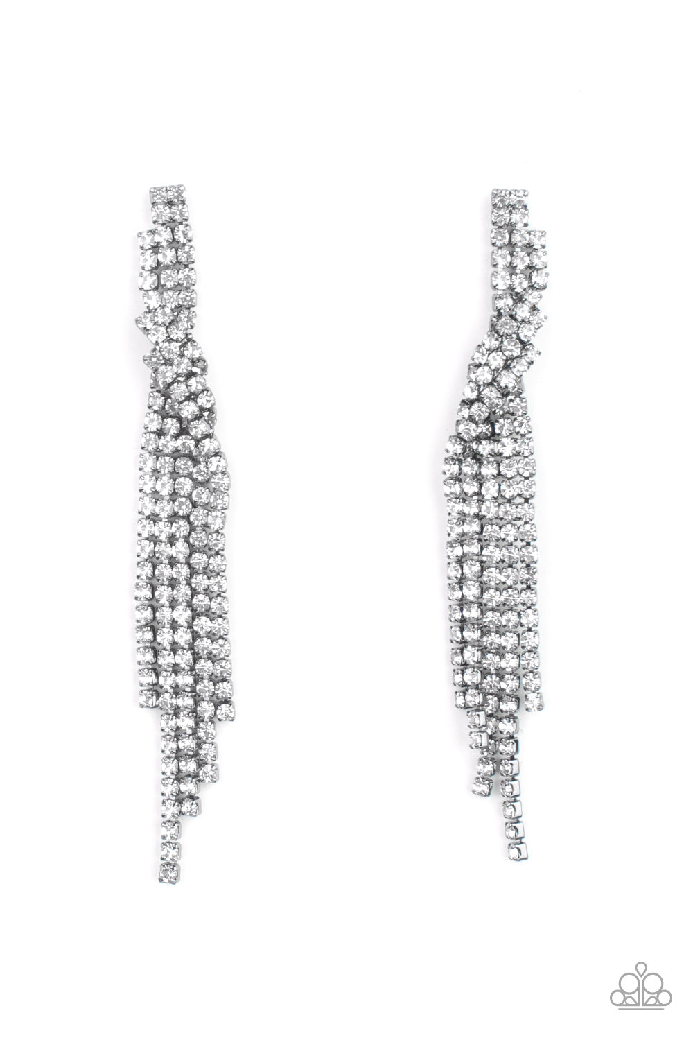 Paparazzi Cosmic Candescence - Black Earrings - Pusher P