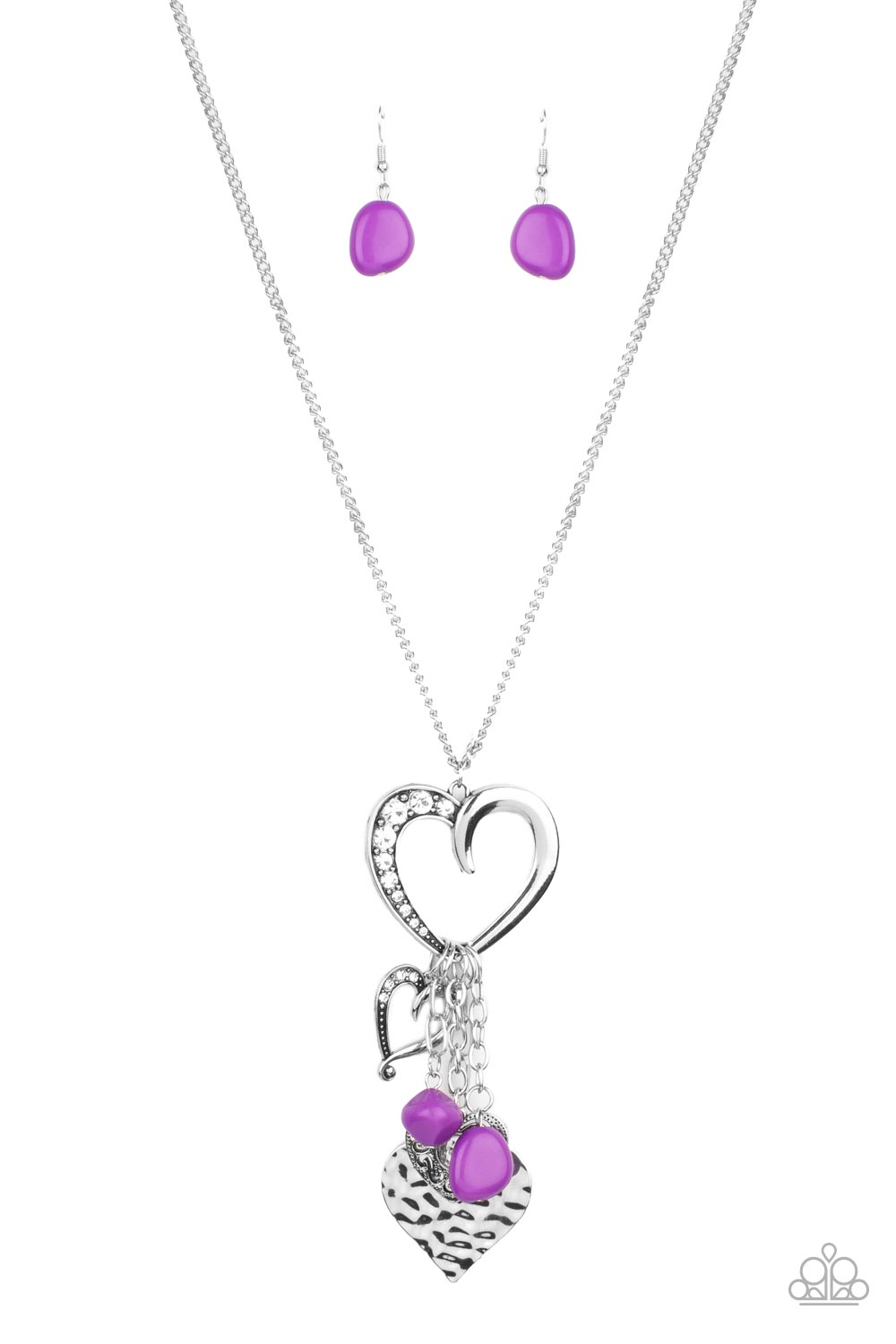 Paparazzi Flirty Fashionista - Purple Necklace - Pusher P