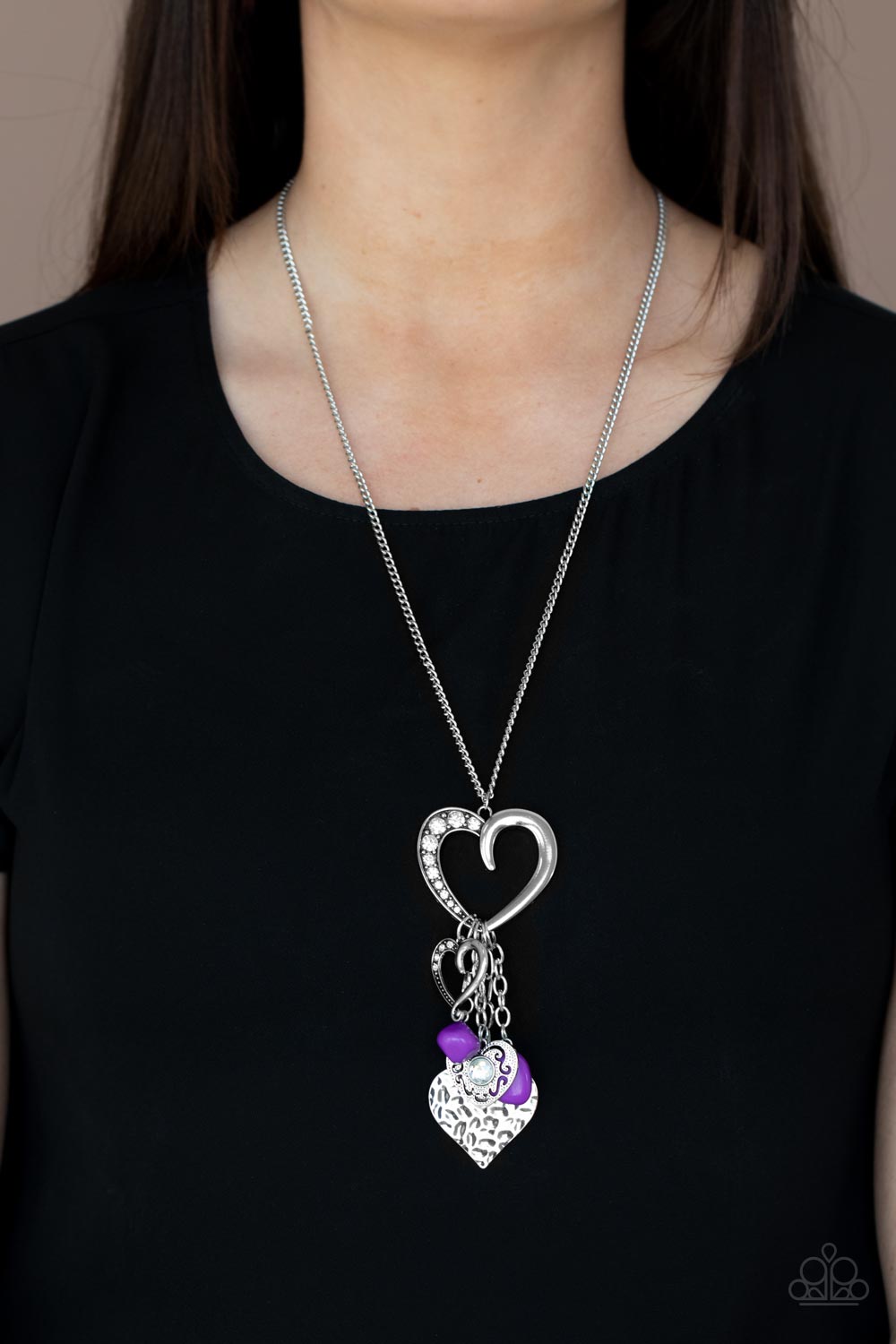 Paparazzi Flirty Fashionista - Purple Necklace - Pusher P