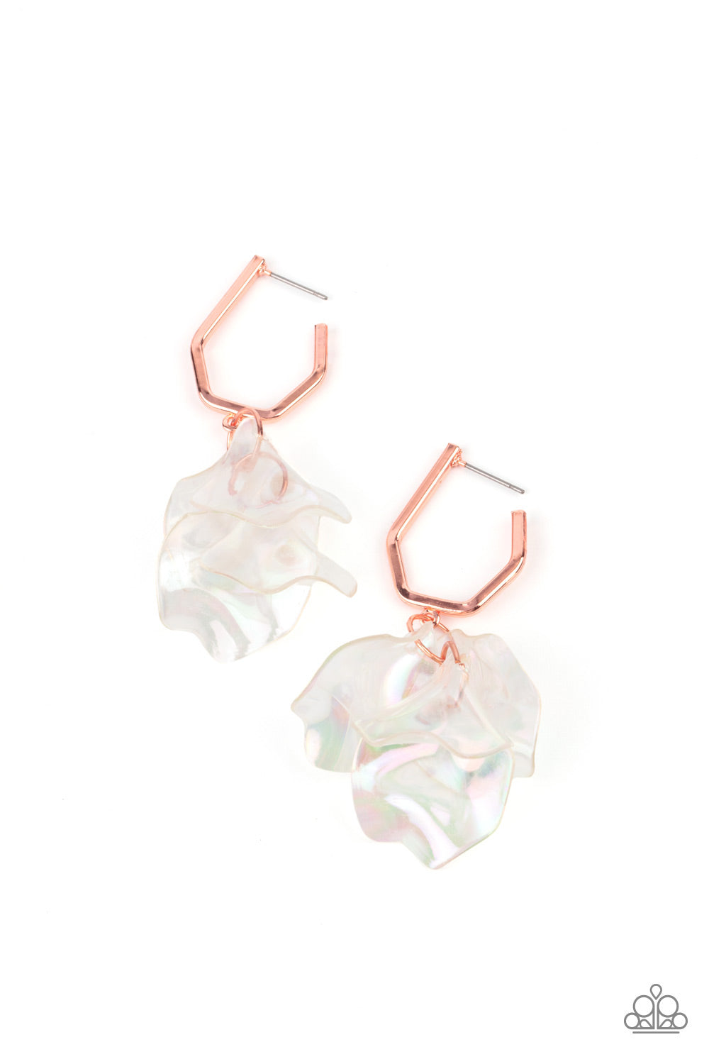 Paparazzi Jaw-Droppingly Jelly - Copper Earrings - Pusher P