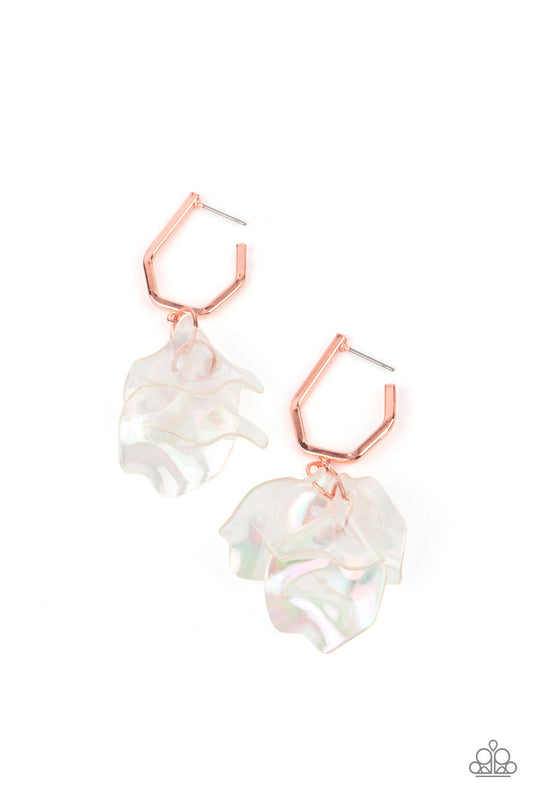 Paparazzi Jaw-Droppingly Jelly - Copper Earrings - Pusher P