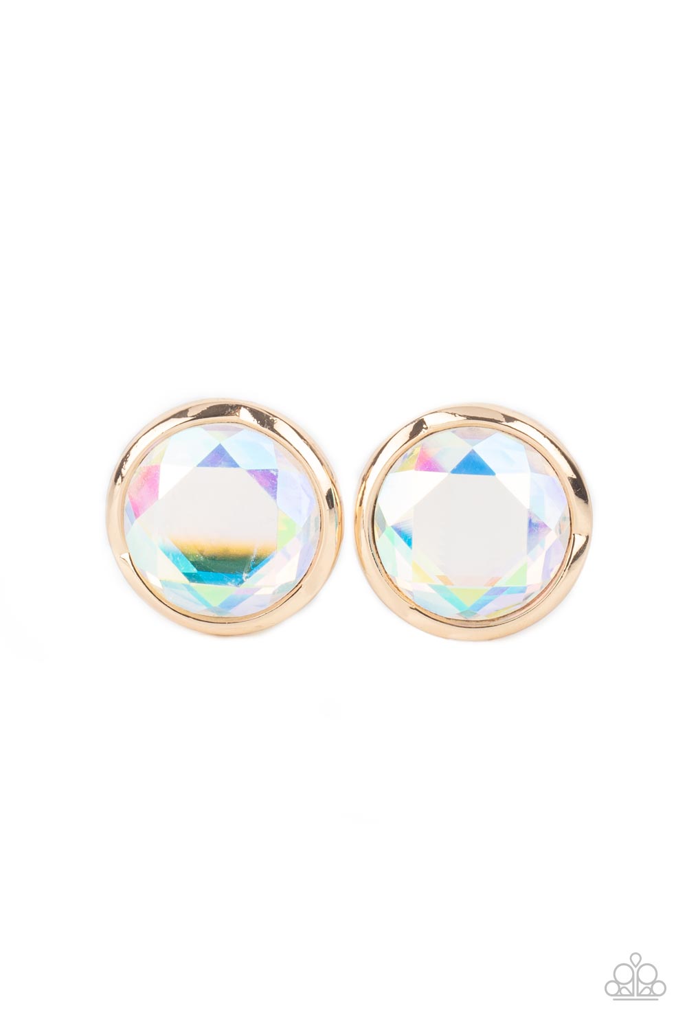 Paparazzi Double-Take Twinkle - Gold Earrings - Pusher P