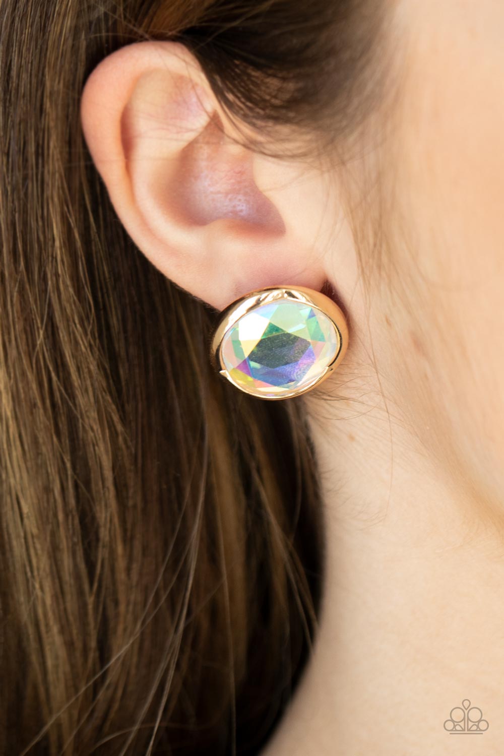 Paparazzi Double-Take Twinkle - Gold Earrings - Pusher P