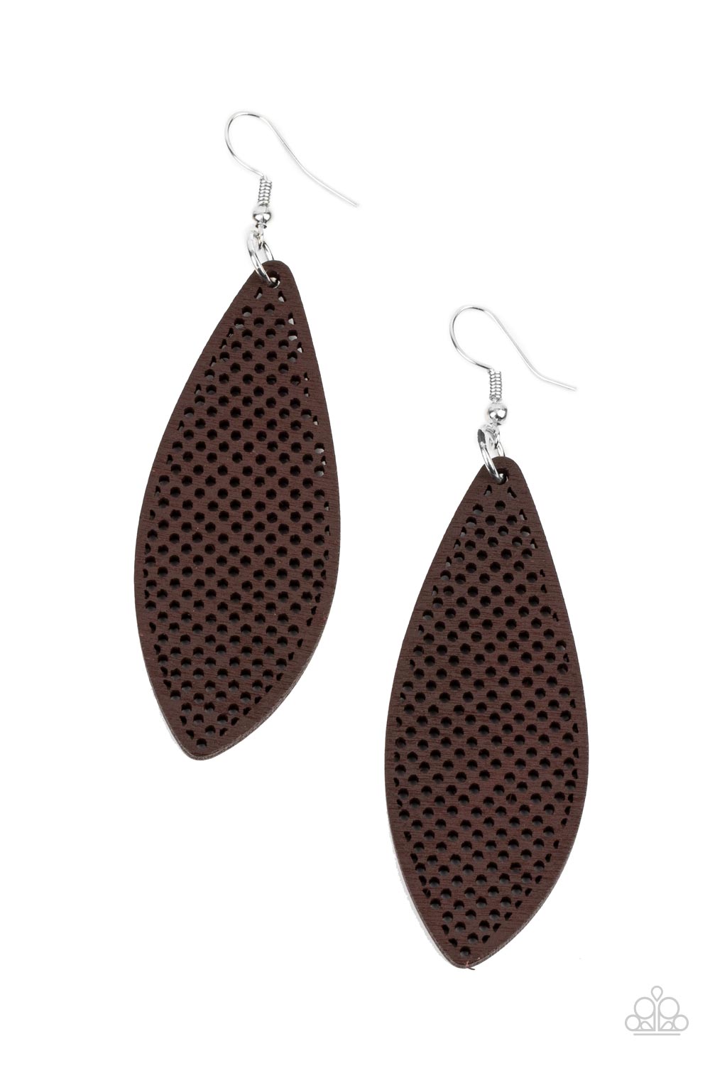 Paparazzi Surf Scene - Brown Earrings - Pusher P