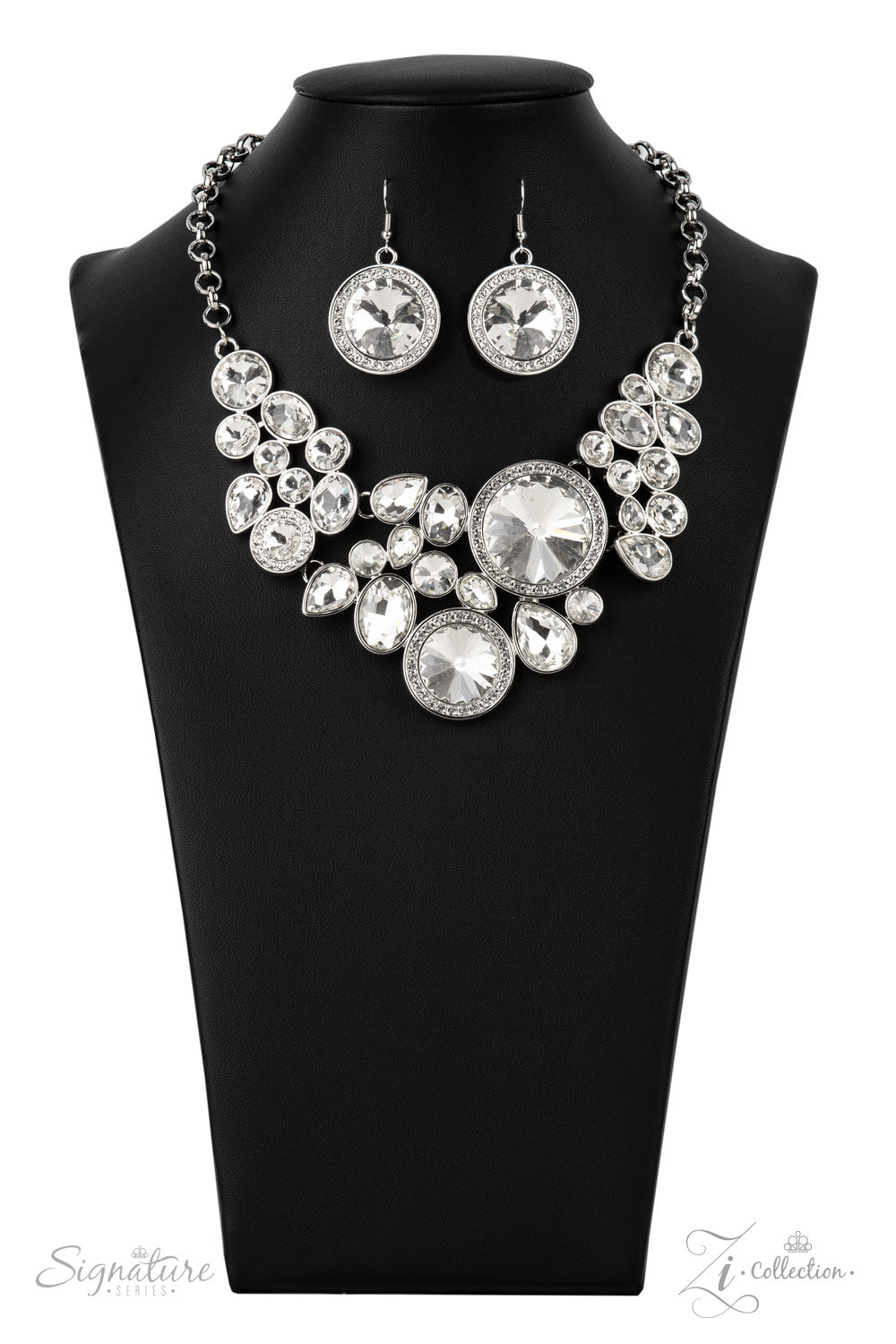 Paparazzi The Danielle 2021 Zi Collection White Necklace - Pusher P