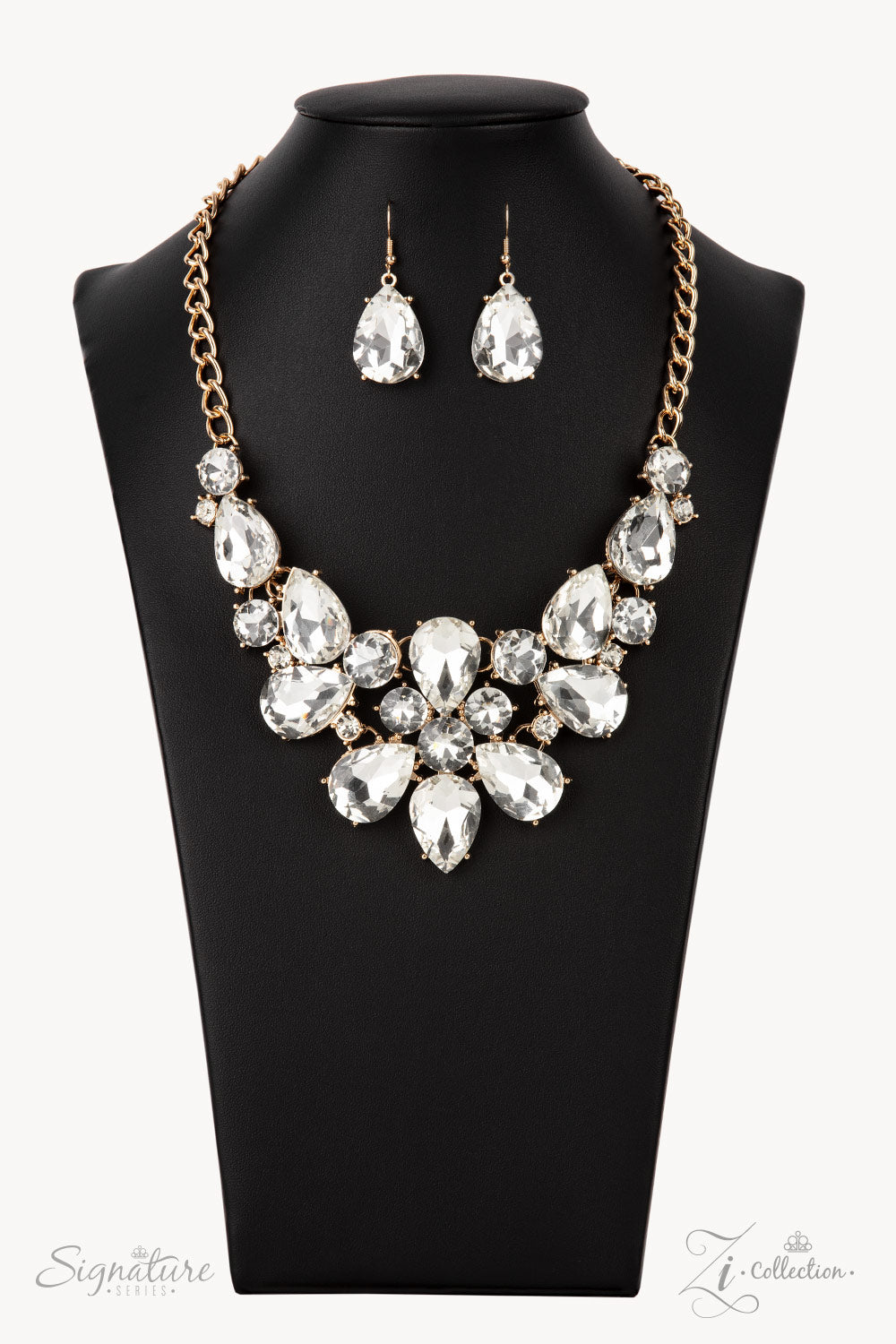 Paparazzi The Bea 2021 Zi Collection White Necklace - Pusher P