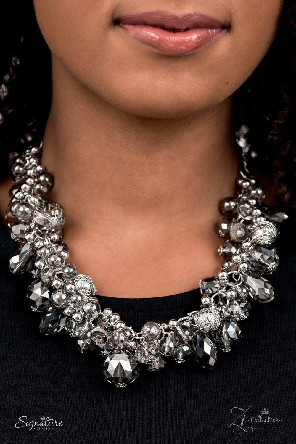 Paparazzi The Tommie 2021 Zi Collection Silver Necklace - Pusher P