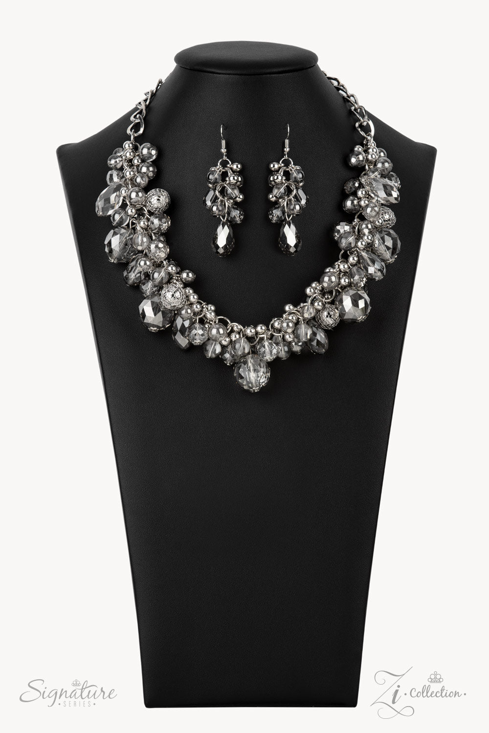 Paparazzi The Tommie 2021 Zi Collection Silver Necklace - Pusher P