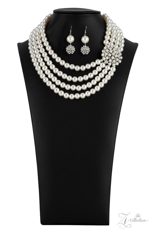 Paparazzi Romantic 2021 Zi Collection Oversized Pearls Necklace - Pusher P