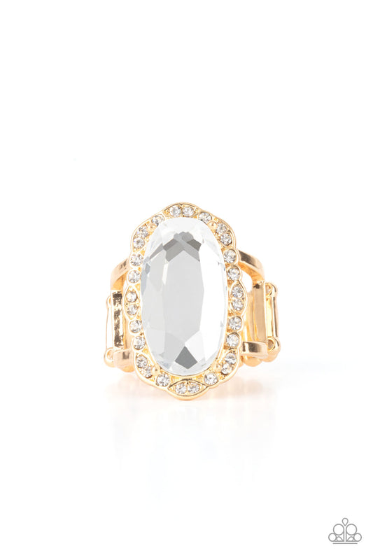 Paparazzi BLING to Heel - Gold Ring - Pusher P