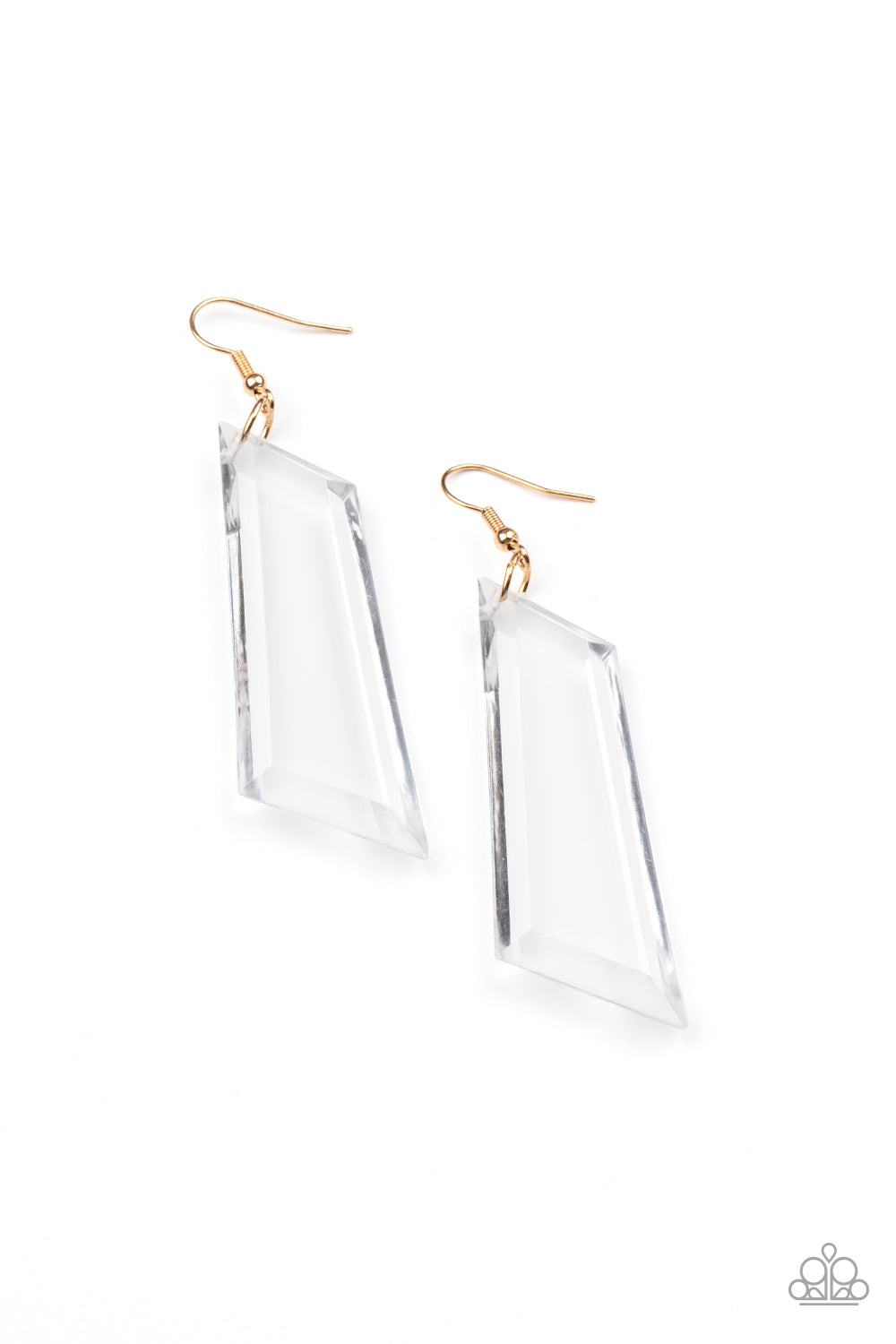 Paparazzi The Final Cut - Gold Earrings - Pusher P