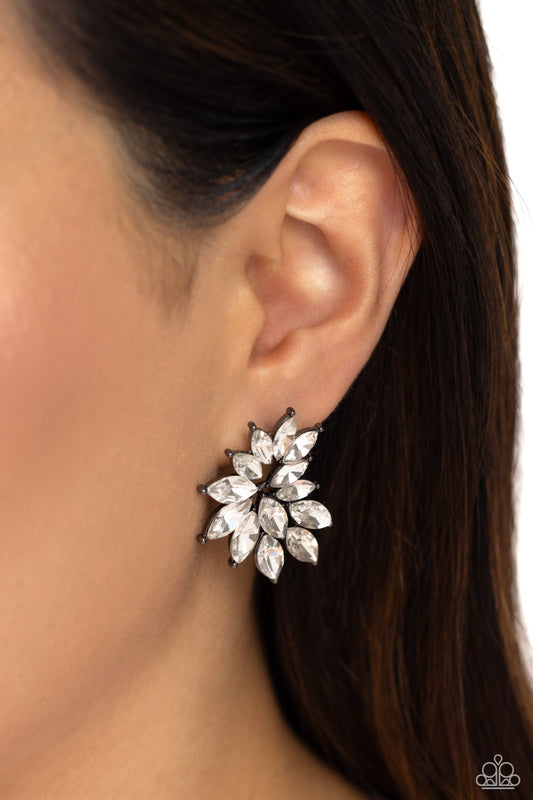 Fire Hazard - Black Earrings