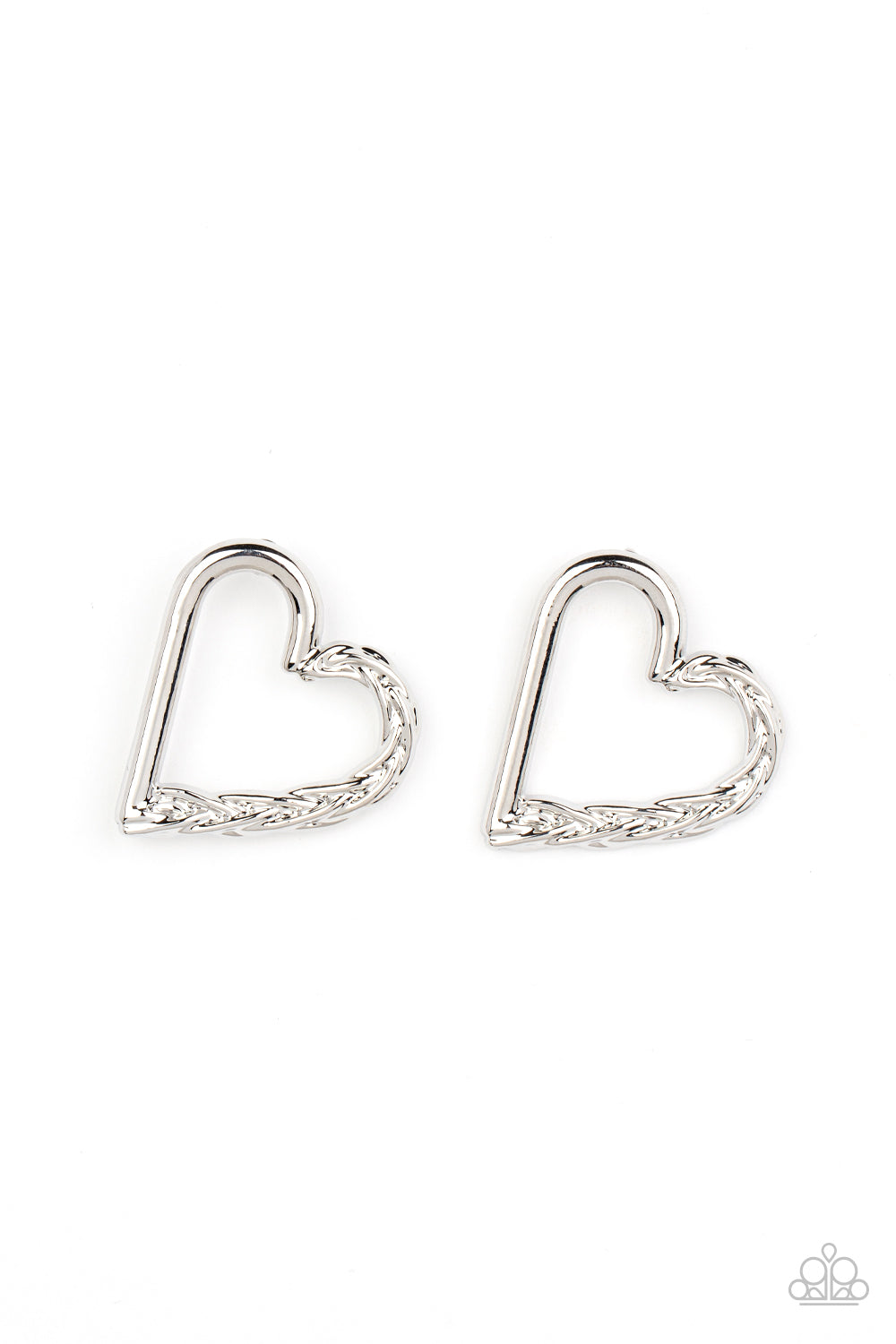 Paparazzi Cupid, Who? - Silver Earrings - Pusher P