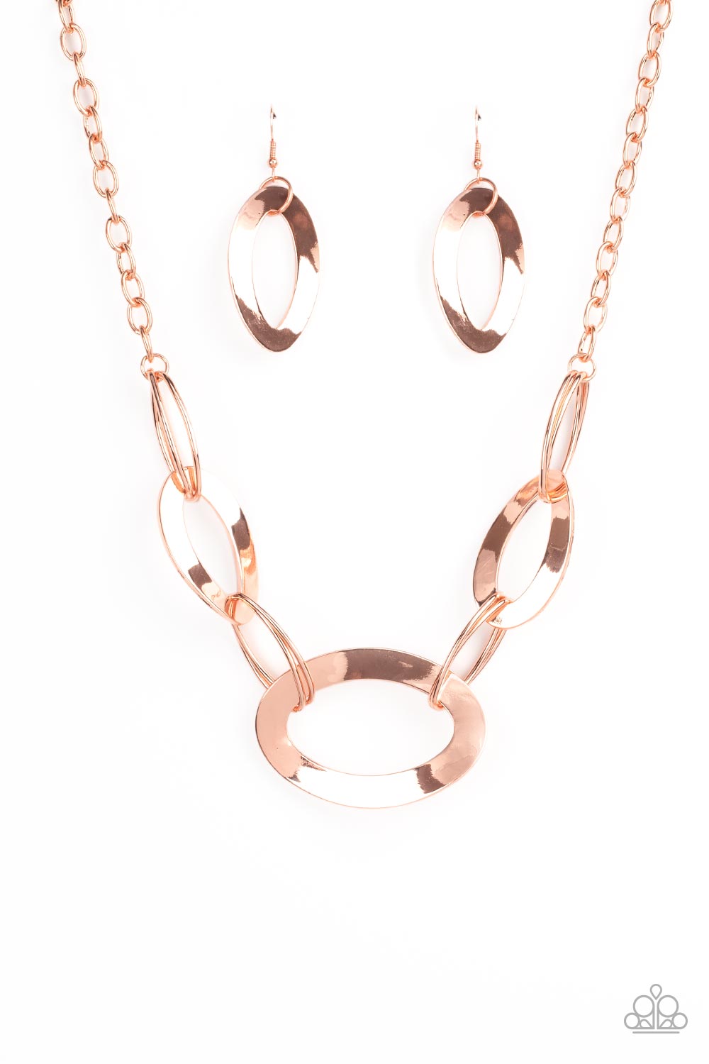 Paparazzi METALHEAD Count - Copper Necklace - Pusher P