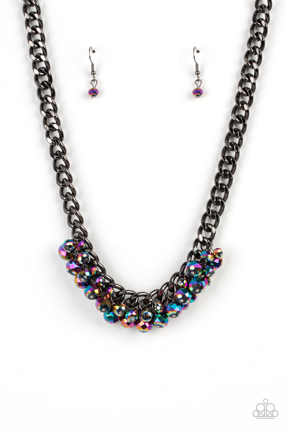 Paparazzi Galactic Knockout Multi Necklace - Pusher P