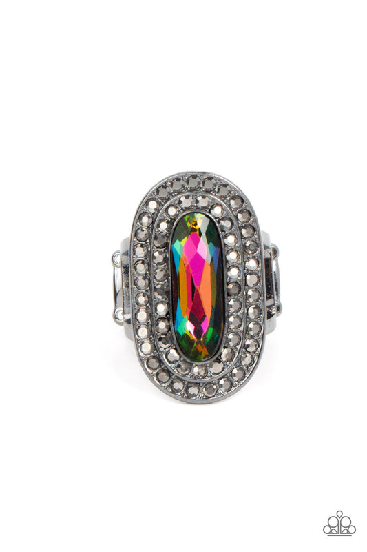Paparazzi Fueled by Fashion - Multi Ring - December 2021 Life Of The Party Exclusive - Pusher P