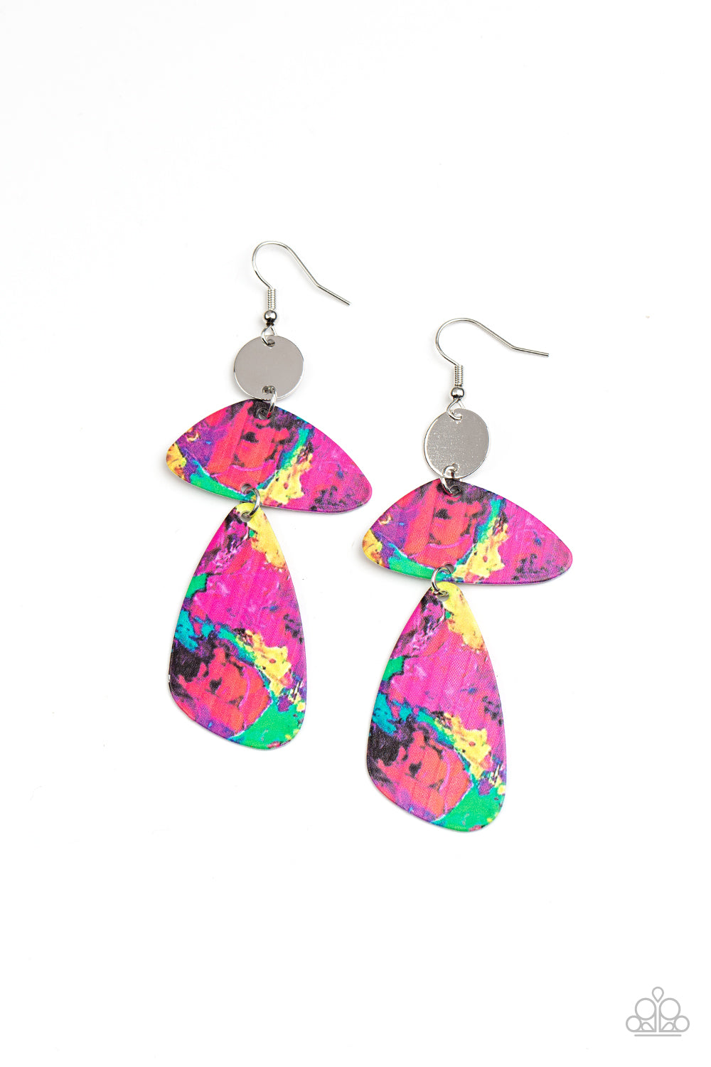 Paparazzi SWATCH Me Now - Multi Earrings - Pusher P