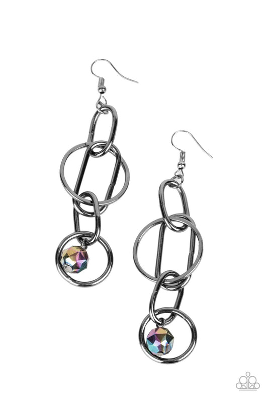 Paparazzi Park Avenue Princess - Multi Earrings - Pusher P