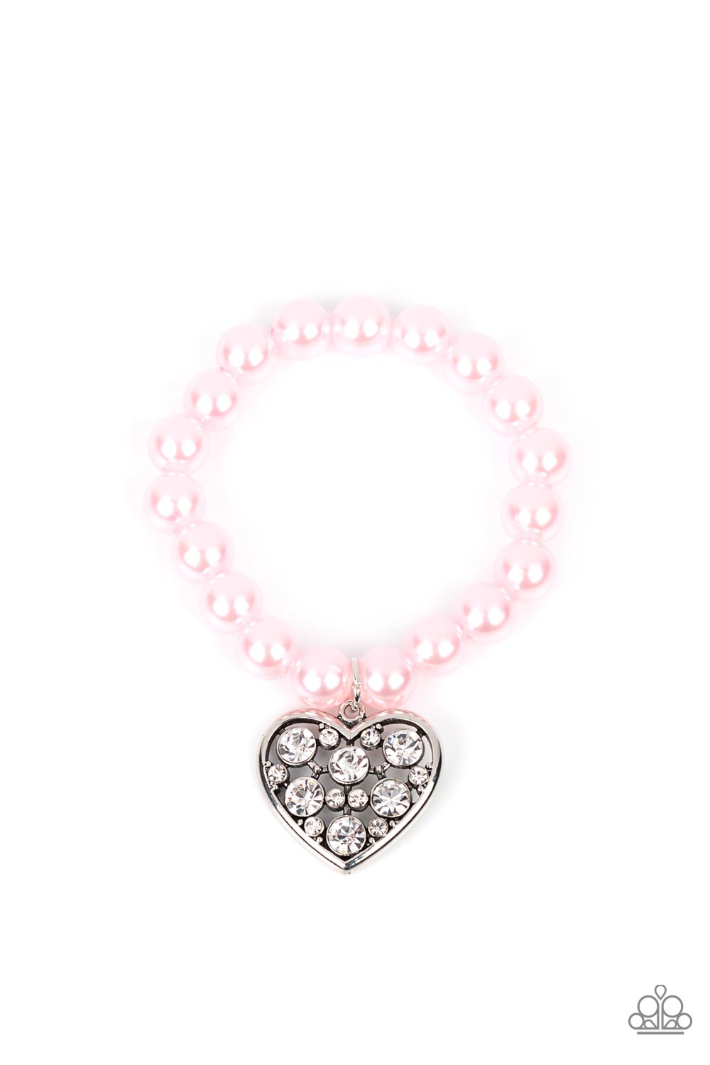 Paparazzi Cutely Crushing - Pink Bracelet - Pusher P