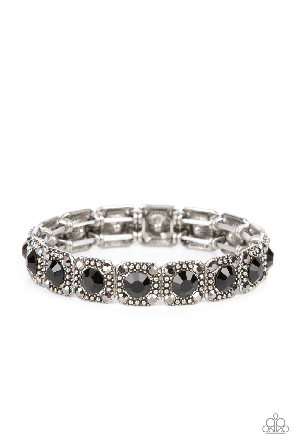 Paparazzi Cache Commodity - Black Bracelet - Pusher P