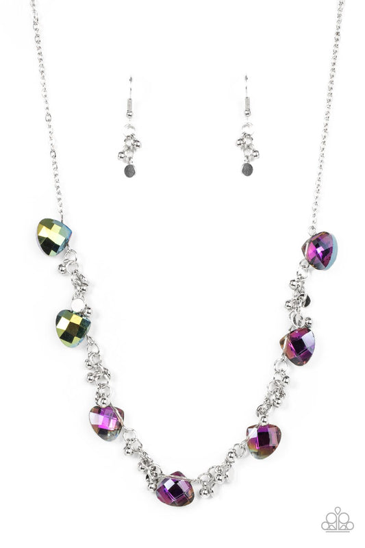 Paparazzi Sassy Super Nova - Multi Necklace - Pusher P