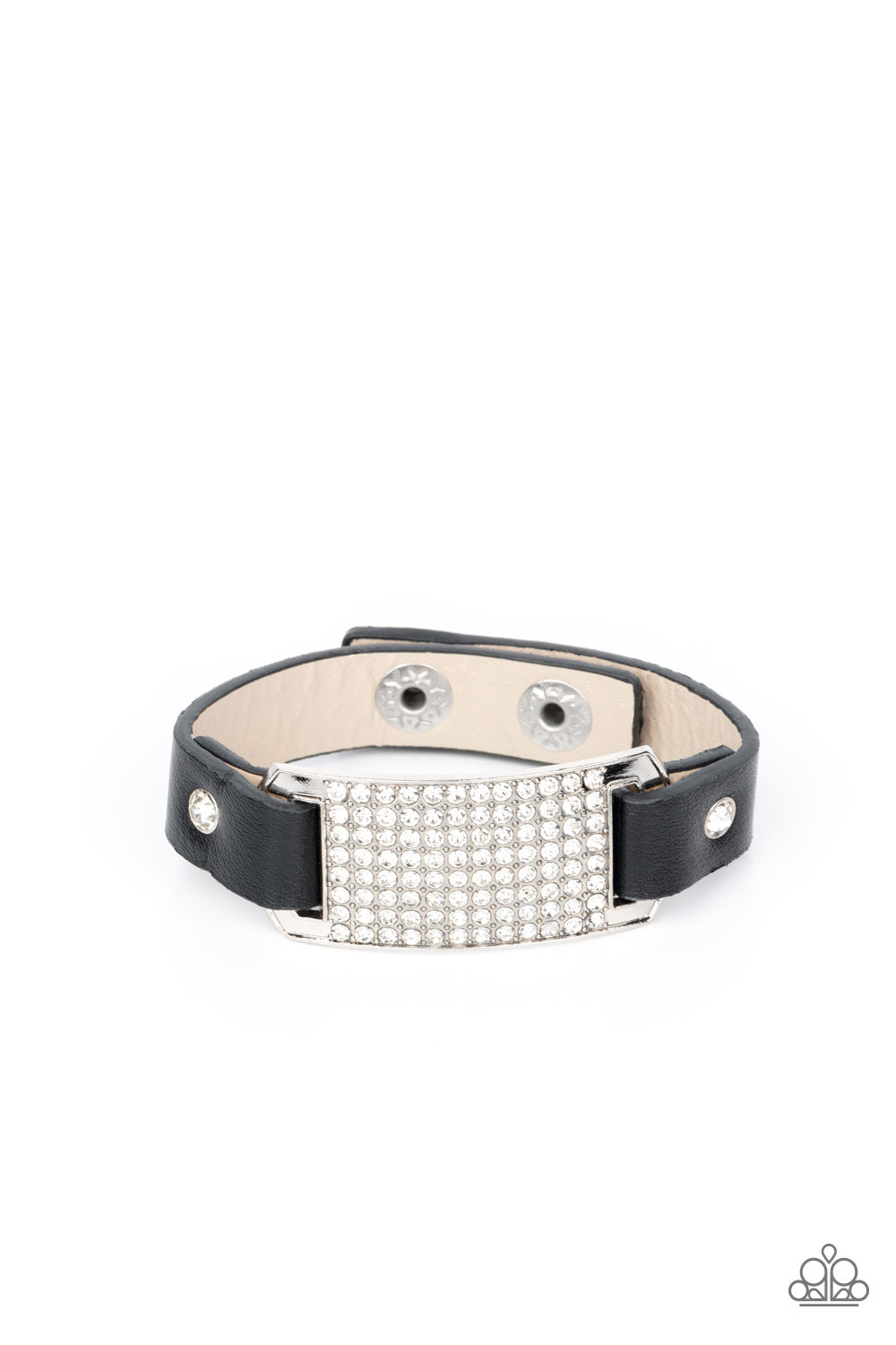 Paparazzi Urban Rivalry - Black Bracelet - Pusher P