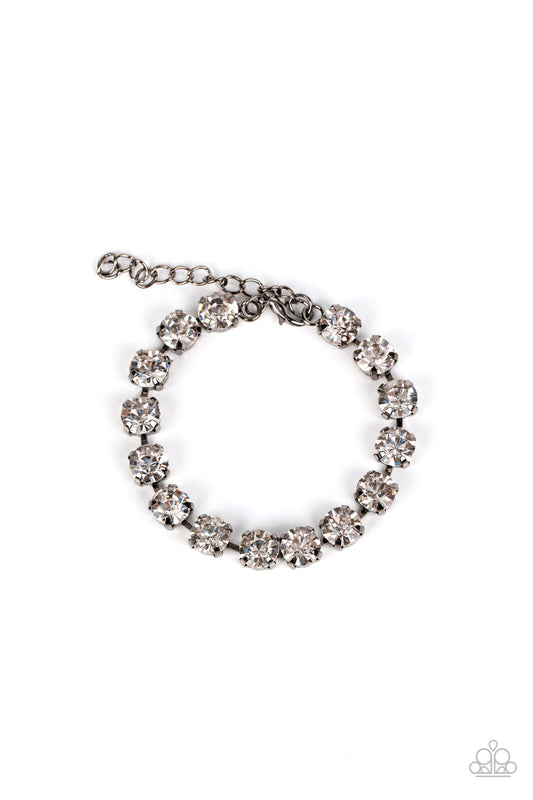 Paparazzi A-Lister Afterglow - Black Bracelet - Pusher P