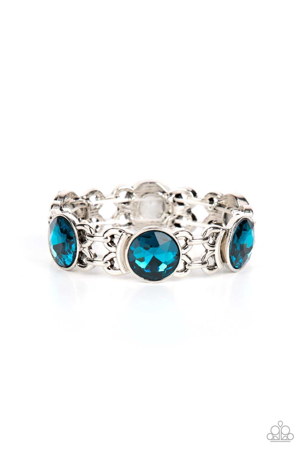 Paparazzi Devoted to Drama - Blue Bracelet - Pusher P