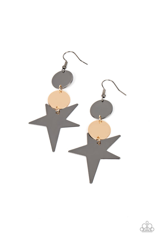 Paparazzi Star Bizarre - Multi Earrings - Pusher P